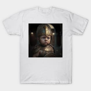 A Cute Gladiator Baby T-Shirt